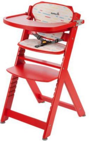 Safety 1st Krzesełko do karmienia Timba z wkładką Red Lines (2760260000) 1