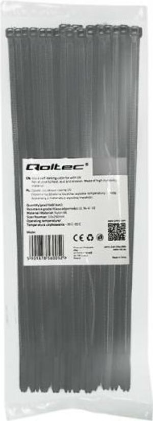 Organizer Qoltec Opaski zaciskowe 3.6*300mm (56006) 2