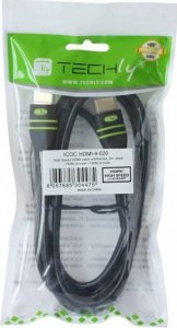 Kabel Techly HDMI - HDMI 3m czarny (304482) 4