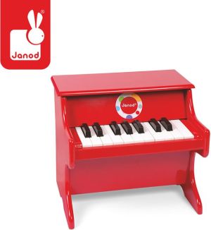 Janod Czerwone pianino Confetti, Janod - J07622 1