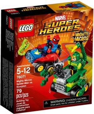 LEGO SUPER HEROES Mighty Micros: Spider-Man kontra Skorpion (LG76071) 1