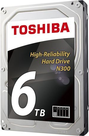 Dysk serwerowy Toshiba N300 6 TB 3.5'' SATA III (6 Gb/s)  (HDWN160UZSVA) 2
