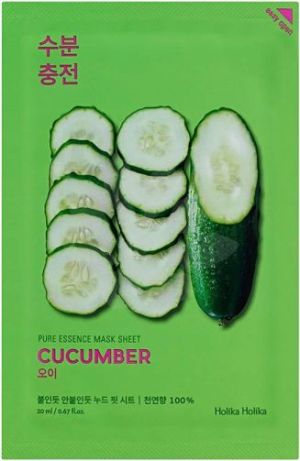 Holika Holika Pure Essence Mask Sheet-Cucumber 1szt 1