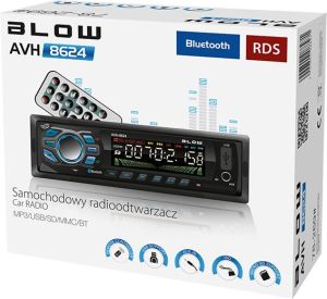 Radio samochodowe Blow AVH-8624 Bluetooth 3