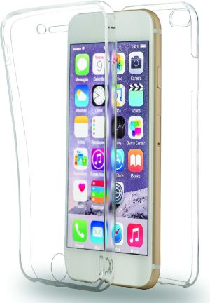 Azuri Etui ultra cienkie TPU do iPhone 7 Plus, przód i tył, transparentne (AZTPUUT360IPH7PLS) 1