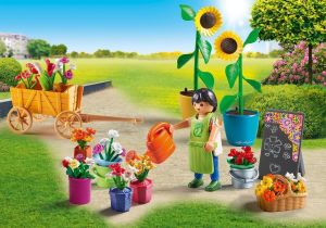 Playmobil City Life, Sprzedawca kwiatów (9082) 1