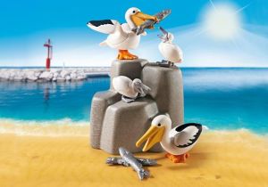 Playmobil Family Fun Rodzina pelikanów (9070) 1
