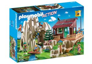 Playmobil Skała do wspinaczki z chatą górską (9126) 1