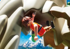 Playmobil Skała do wspinaczki z chatą górską (9126) 4