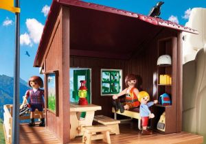Playmobil Skała do wspinaczki z chatą górską (9126) 7
