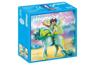Playmobil Fairies, Wróżka wodna z koniem Aquarius (9137) 2