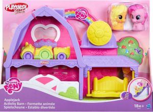 Figurka Hasbro My Little Pony Playskool Friends Applejack Activity Barn (B4623) 1