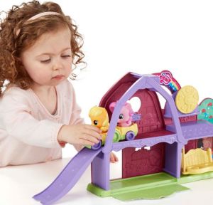 Figurka Hasbro My Little Pony Playskool Friends Applejack Activity Barn (B4623) 3