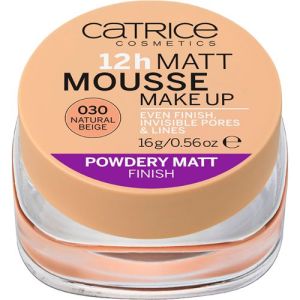 Catrice 12H Matt Mousse Podkład w musie 030 Natural Beige 16g 3
