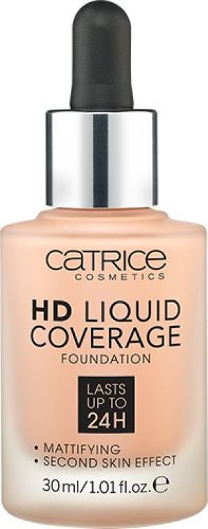 Catrice HD Liquid Coverage Podkład w płynie 020 Rose Beige 30ml 1