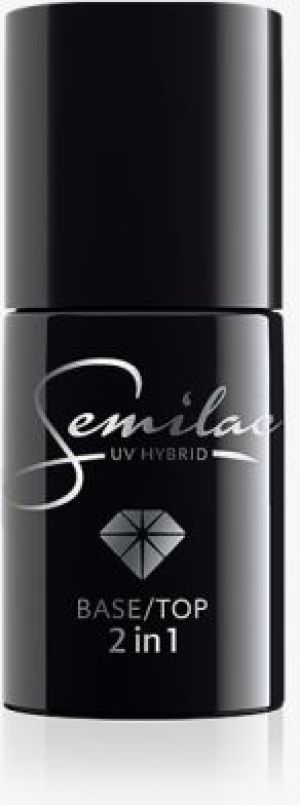 Semilac UV Hybrid Base/Top baza i top do lakieru hybrydowego 7ml 1