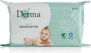 Derma Eco Baby chusteczki nawilżane 64 szt. 1