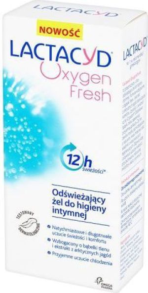 Lactacyd Oxygen Fresh Odświeżający żel do higieny intymnej 200ml 1