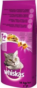 Whiskas Adult Sucha karma dla dorosłego kota z wołowiną 14kg 3