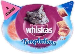 Whiskas Temptations Łosoś 60g 1