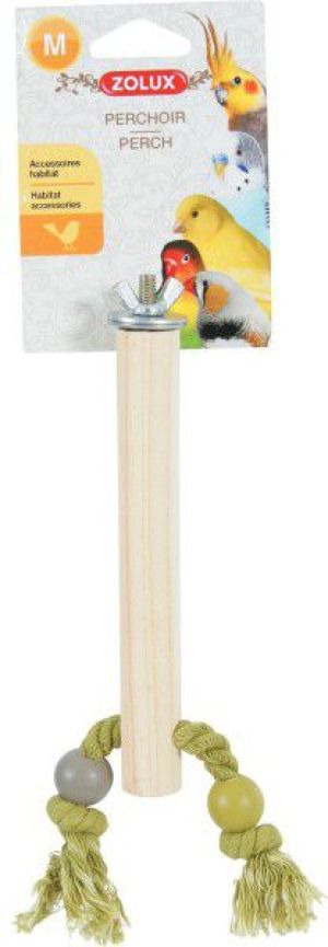 Zolux ZOLUX Drewniana żerdka ze sznurkiem M 3