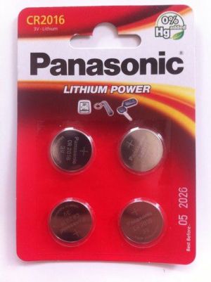 Panasonic Bateria Lithium Power CR2016 90mAh 4szt. 1