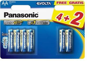 Panasonic Bateria Evolta AA / R6 6 szt. 1
