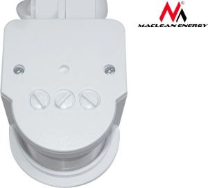 Maclean Ścienny czujnik ruchu zmierzchu 180° 1200W biały (MCE25 W) 5
