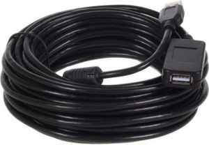 Kabel USB Maclean USB-A - USB-A 10 m Czarny (MCTV-757) 4