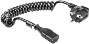 Kabel zasilający Natec VDE CEE 7/7-> IEC 320 C13 0,5-1,5m (NKA-0843) 1
