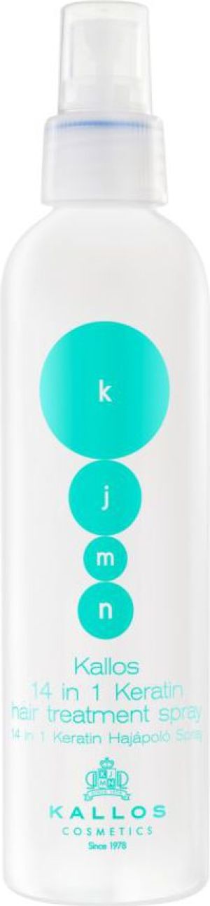 Kallos KJMN 14 in 1 Keratin spray Pielęgnujący włosy spray 200 ml 1