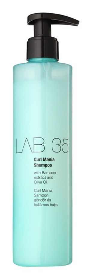 Kallos Lab 35 Curl Shampoo Szampon z extraktem z bambusa i oliwy z oliwek 300 ml 1