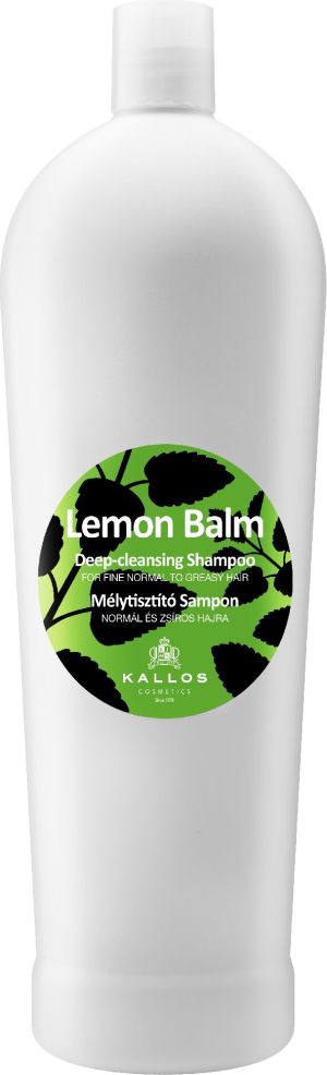 Kallos Szampon Głęboko Oczyzsczający Lemon Balm 1000 ml 1