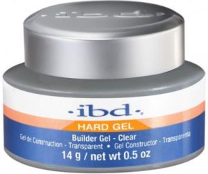 IBD LED/UV Builder Gel - Clear, Żel budujący bezbarwny 14g 1