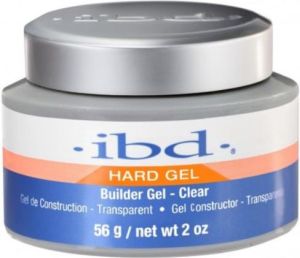 IBD LED/UV Builder Gel - Clear, Żel budujący bezbarwny 56 g 1