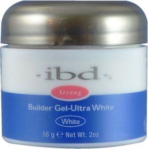 IBD Strong Builder Gel Ultra White, Żel budujący biały 56g 1