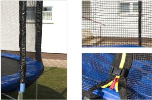 Trampolina ogrodowa Fitkraft Trampolina HOPPA 252 z akcesoriami 2