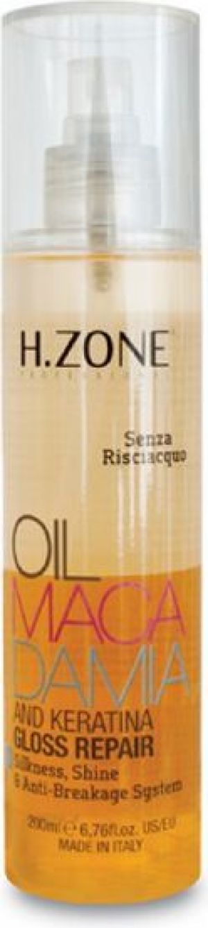 Renee Blanche H-Zone Oil Macadamia gloss repair olejek nadający połysk 200 ml 1