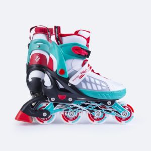 Rolki Spokey Rolki regulowane Roadi biało-turkusowe r. 33-36 2