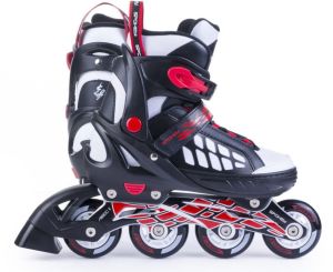 Rolki Spokey Rolki regulowane Roadi czarno-czerwone r. 37-40 12
