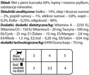 Dolina Noteci Karma Premium filet z piersi kurczaka w sosie 85 g 2