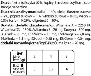 Dolina Noteci Karma Dolina Noteci Premium filet z tuńczyka w sosie 85 g - 5900842014164 2