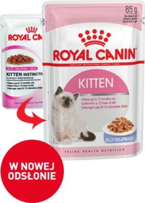 Royal Canin KITTEN Instinctive Feline w sosie 2