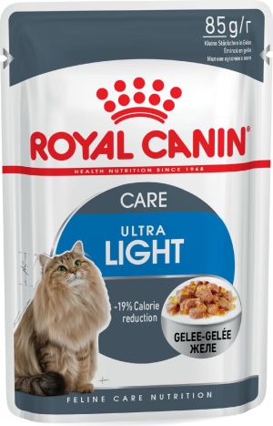 Royal Canin ULTRA LIGHT Feline w galaretce 85g 1