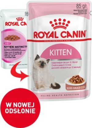 Royal Canin KITTEN Instinctive Feline w sosie 85 g 1szt 3