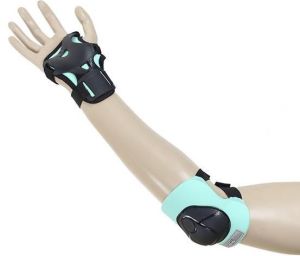 Nils Extreme H210 czarno-miętowy rozm.L zestaw ochraniaczy (16-60-020) 5