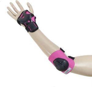 Nils Extreme H210 czarno-różowy rozm.L zestaw ochraniaczy (16-60-024) 5