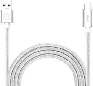 Kabel USB Nillkin USB A -> USB C (M/M) Srebrny 1m 1
