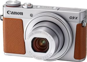 Aparat cyfrowy Canon Powershot G9X Mark II, Srebrny (1718C002AA) 4