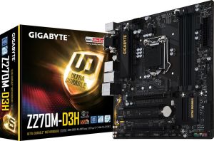 Płyta główna Gigabyte Z270M-D3P, Z270, DDR4, SATA3, USB 3.1, mATX 1